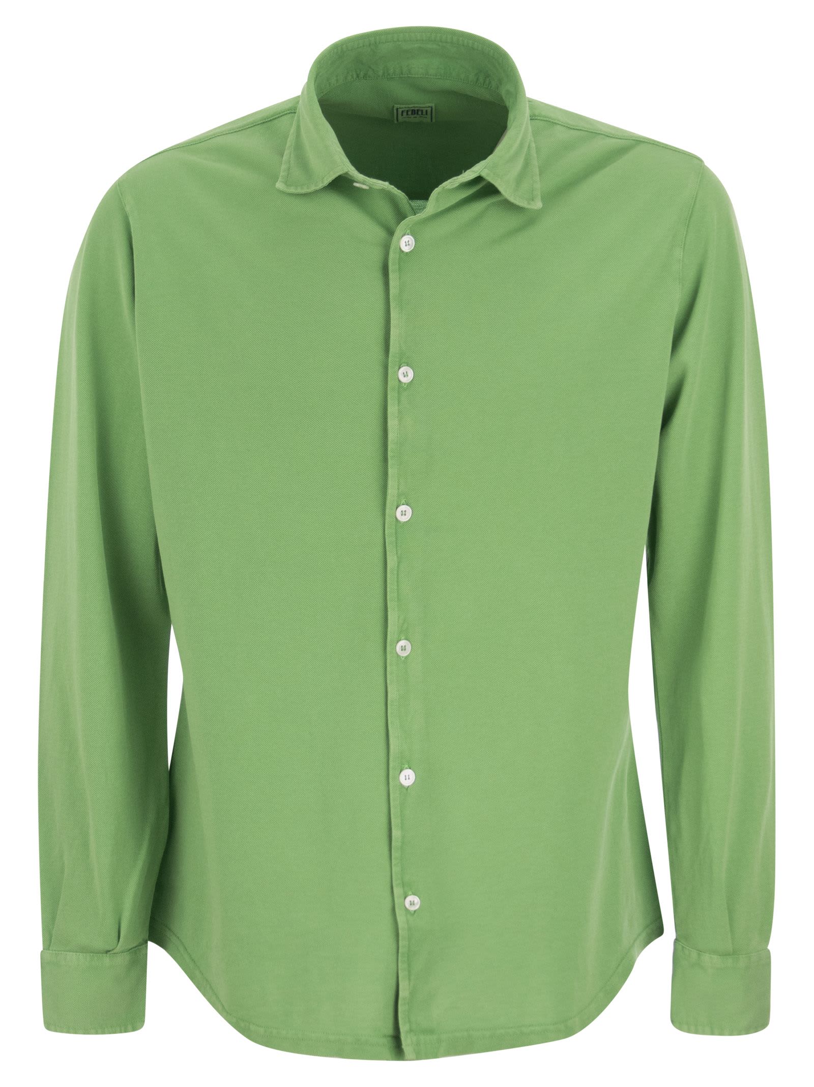 Fedeli Robert - Cotton Piqué Shirt