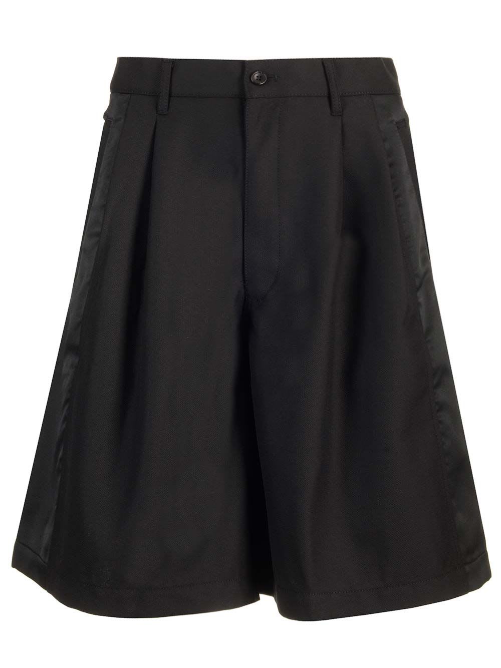 Comme des Garçons Shirt Wool Gabardine Shorts