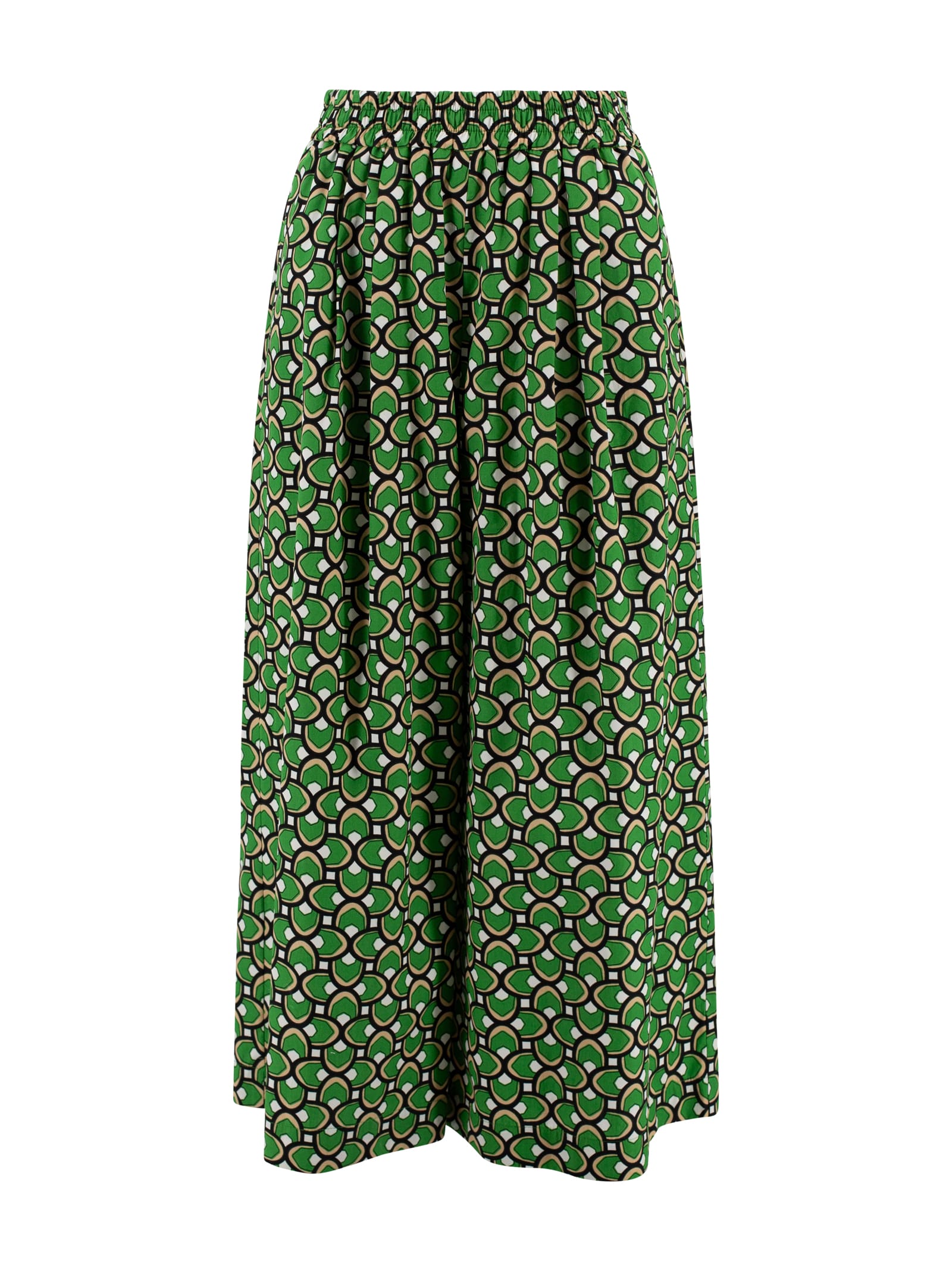 Weekend Max Mara Printed Poplin Pants