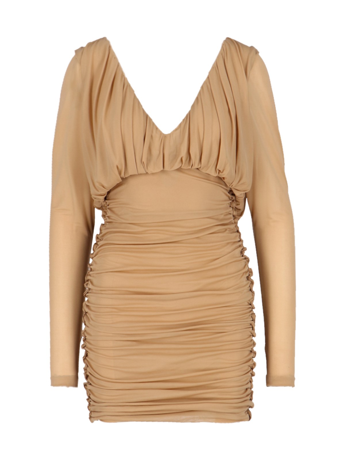 Saint Laurent Draped Minidress