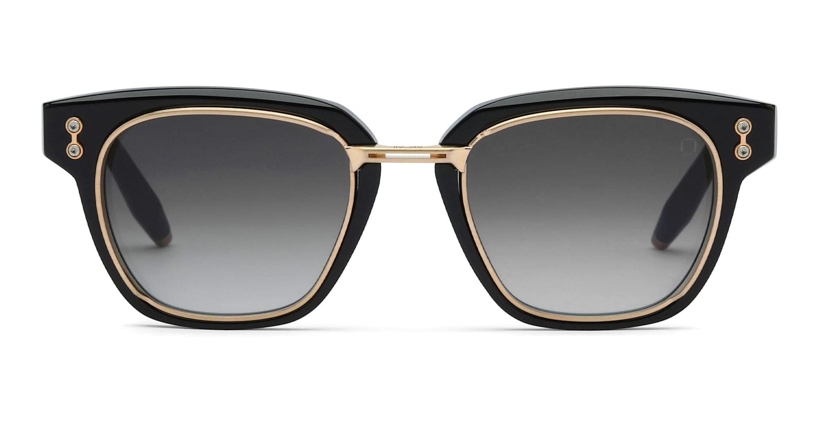 Akoni Apollo - Black / Brushed 12k Gold Sunglasses
