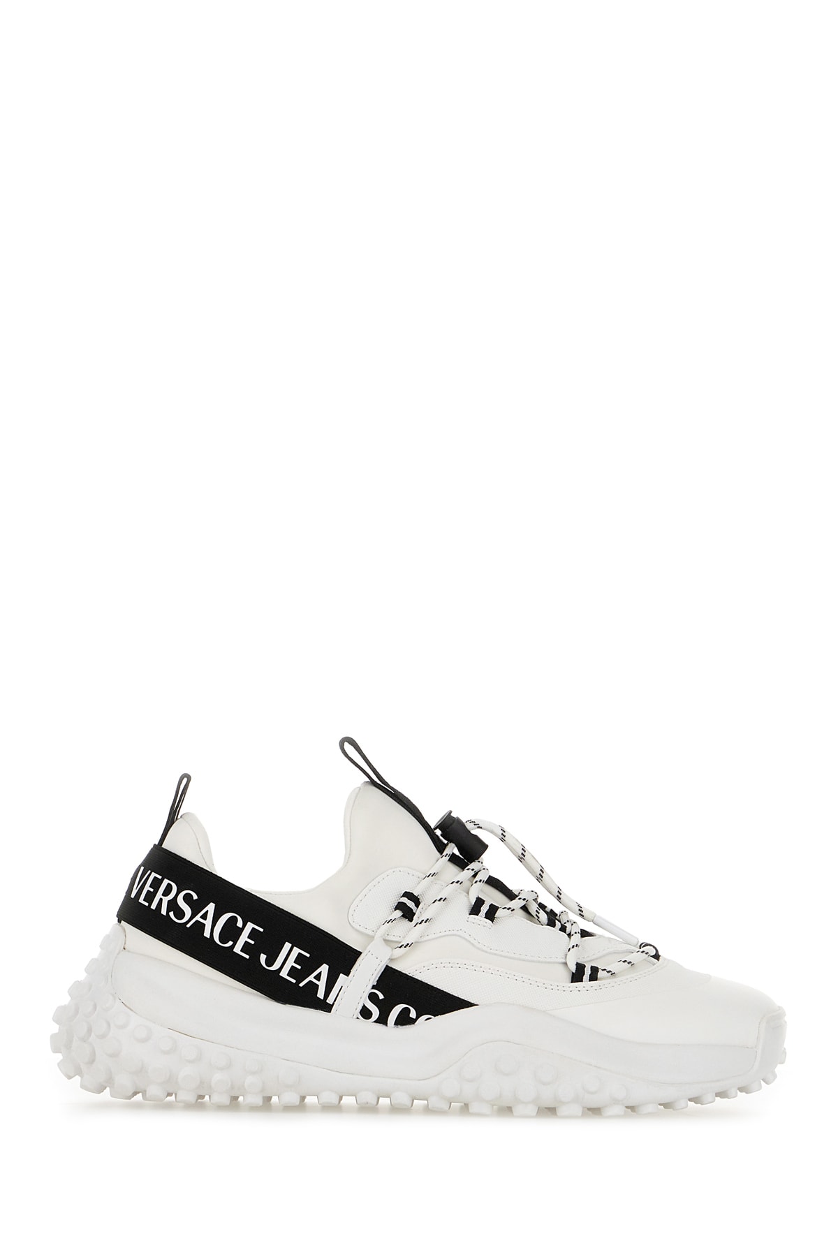 Versace Jeans Couture Two-tone Fabric Sneakers