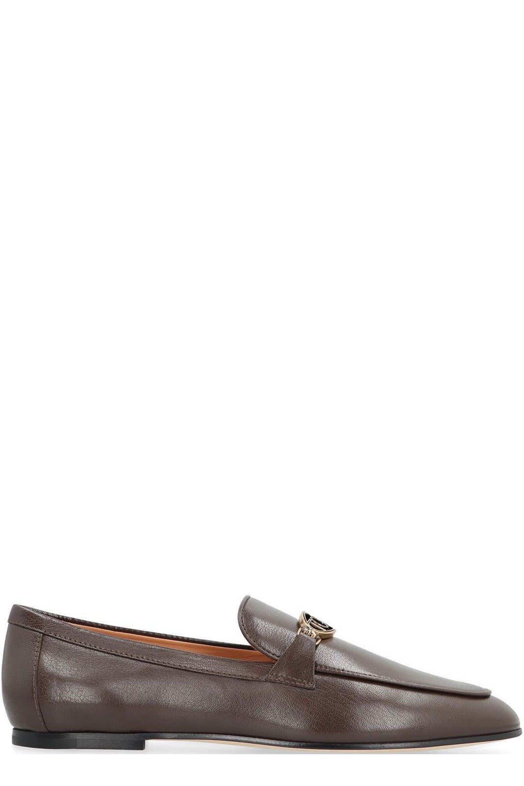 Tod's Logo Plaque Loafers
