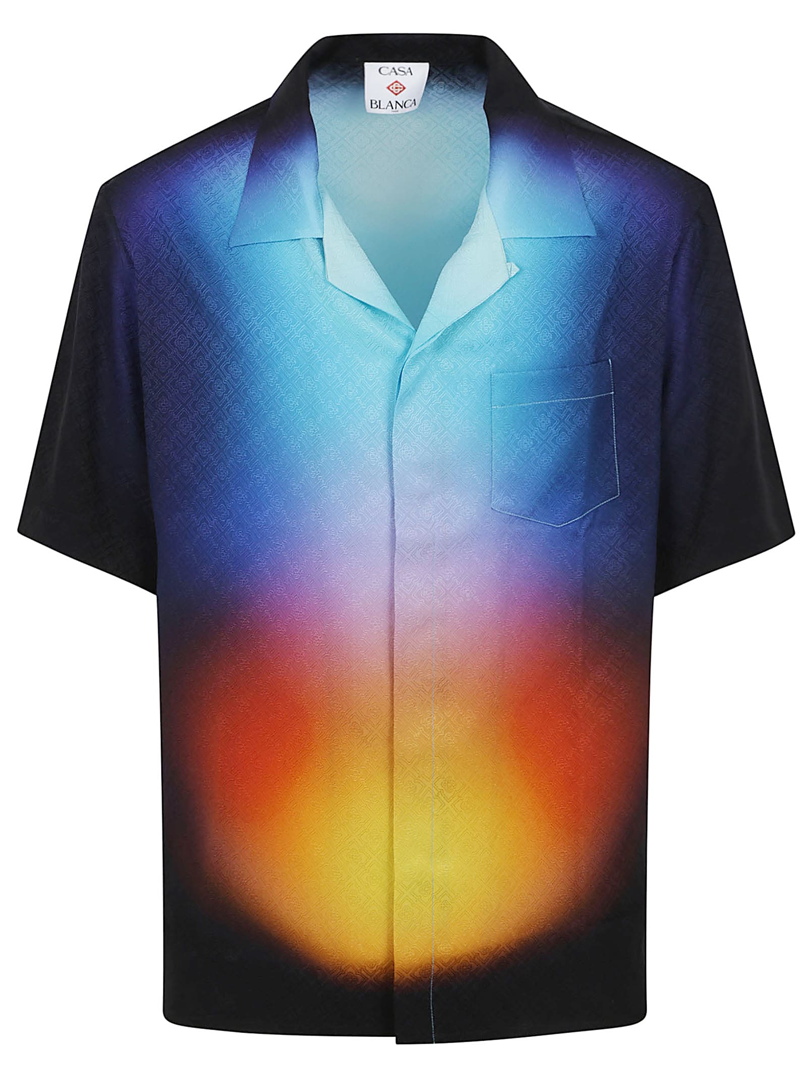 Casablanca Shirt In Multicolor Silk