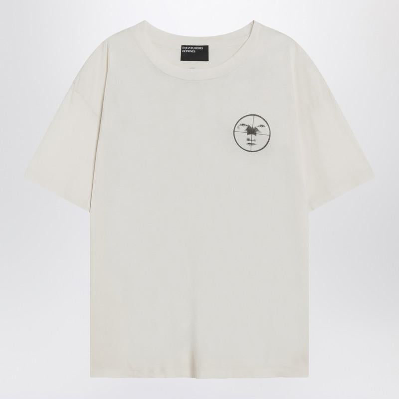 Enfants Riches Déprimés Ritual Prayer White Vintage-Effect T-Shirt