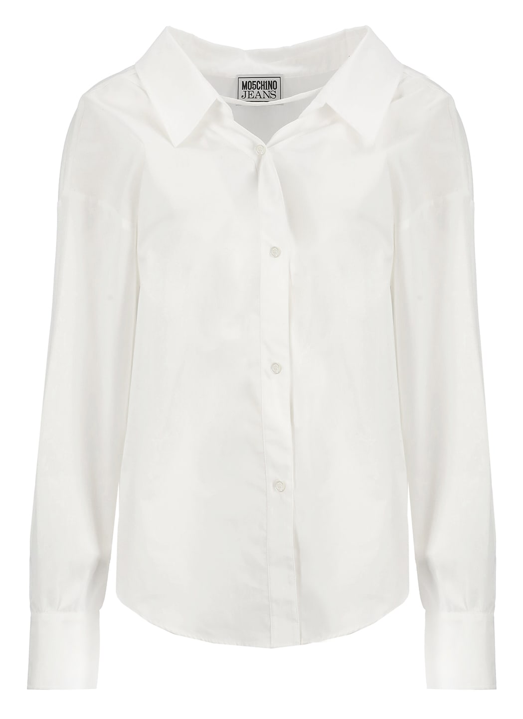 M05CH1N0 Jeans V-neck Shirt
