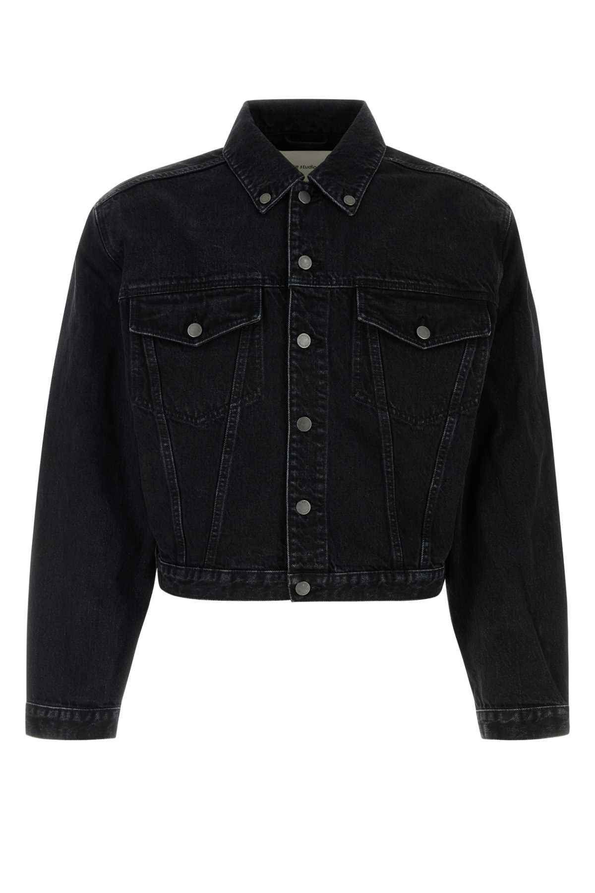 Entire Studios Black Denim Jacket