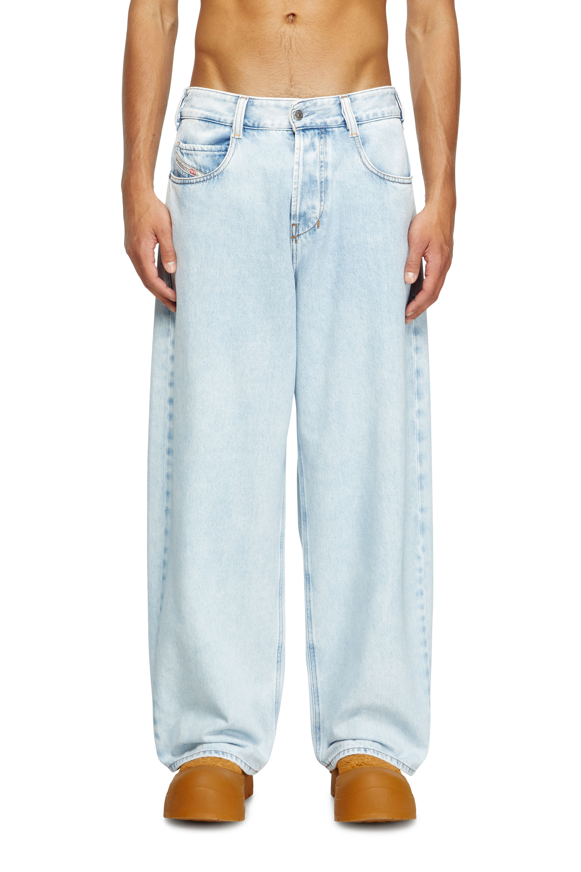 Diesel - Relaxed Jeans - 1997 D-Enim-M - Jeans - Unisex - Blue