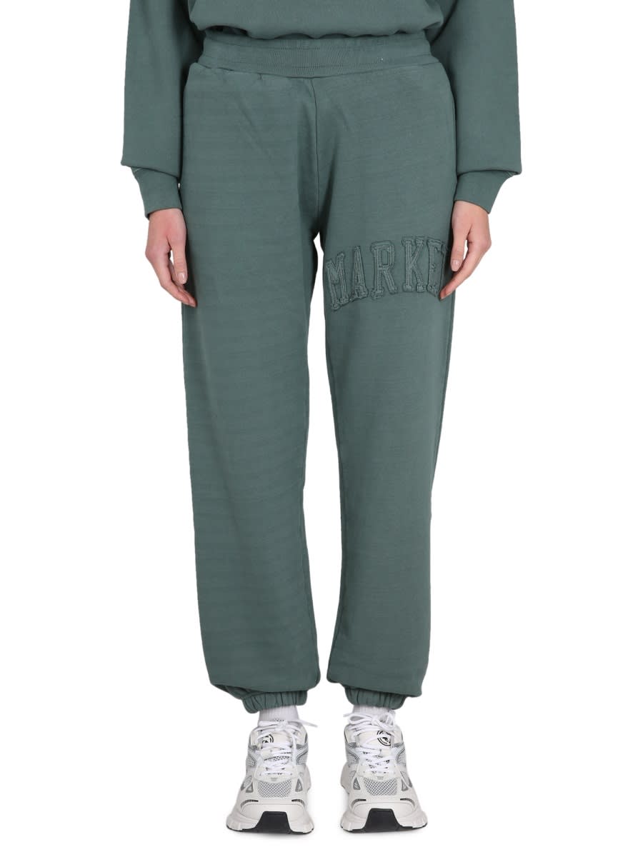 Market Pants With Applied Logo