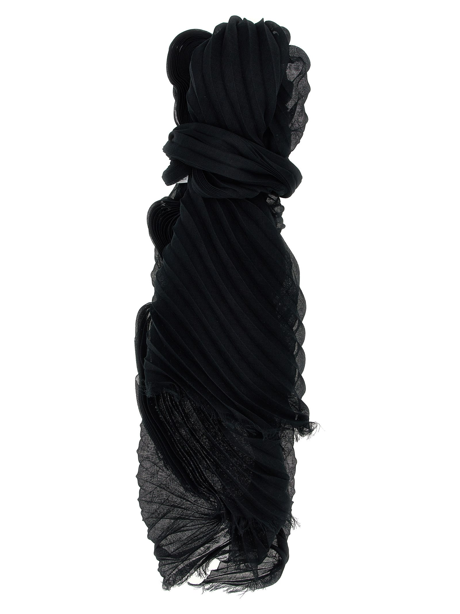 Issey Miyake 苎麻褶皱围巾