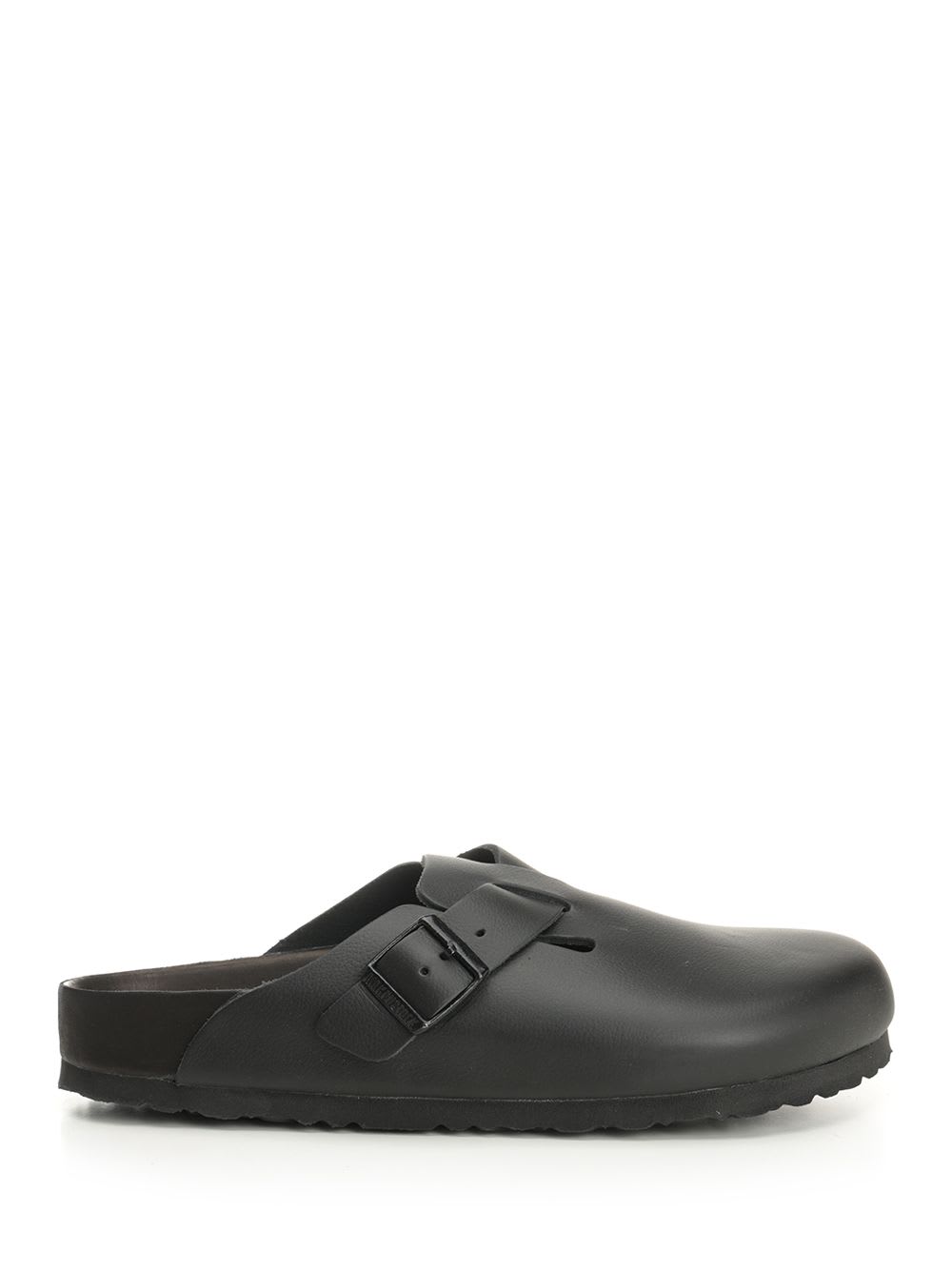 Birkenstock boston Black Leather Clog