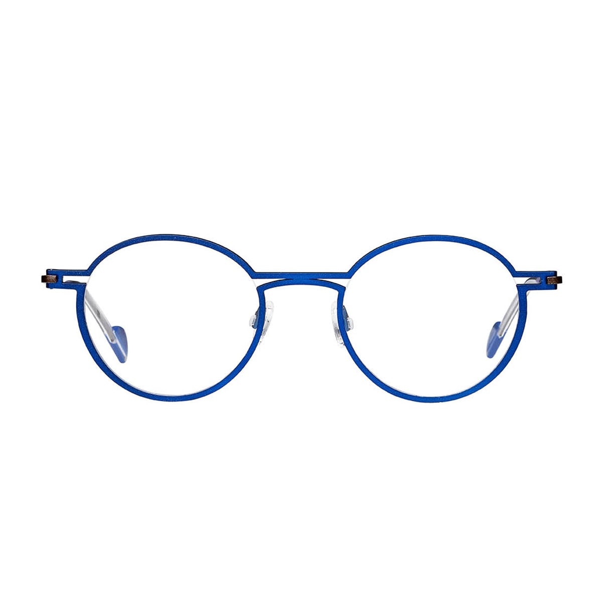 Matttew Carbon 1566 Blu Marrone Glasses