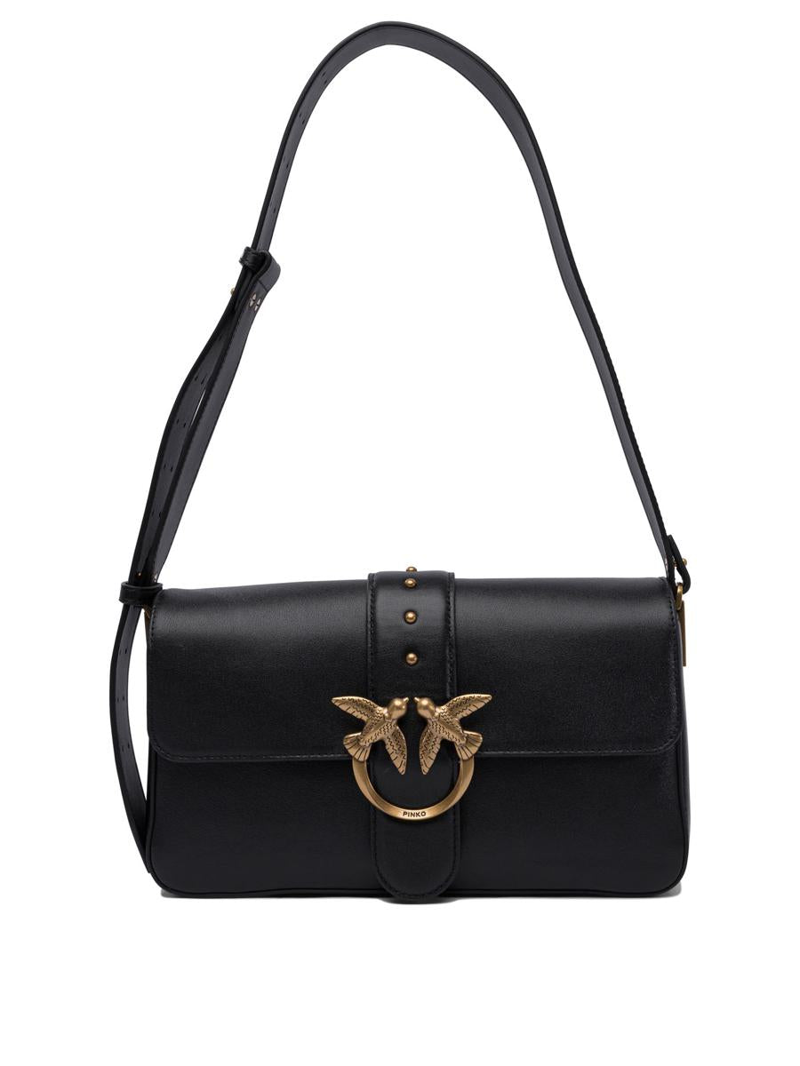 Pinko 柔软肩背包 "Love Bag" 真皮款