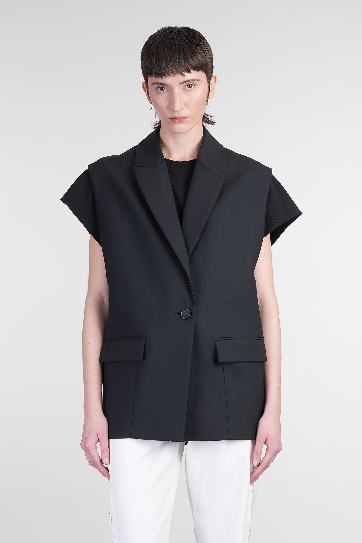 IRO Cynesa Blazer In Black Polyester