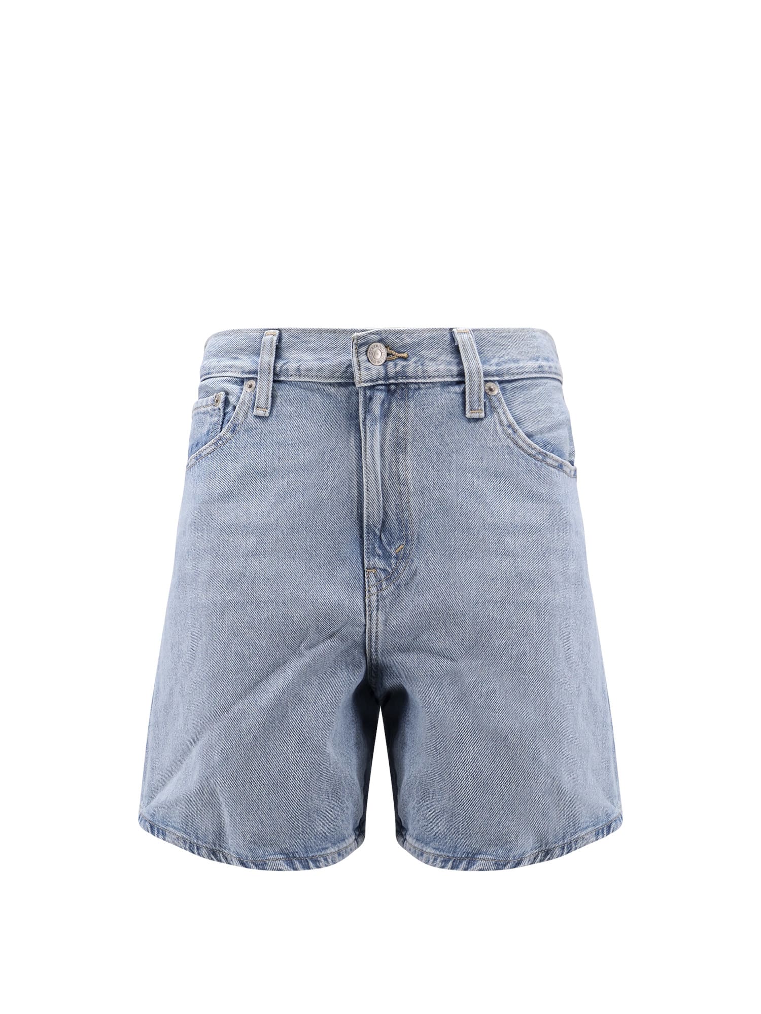 Levi's High Baggy Denim Shorts