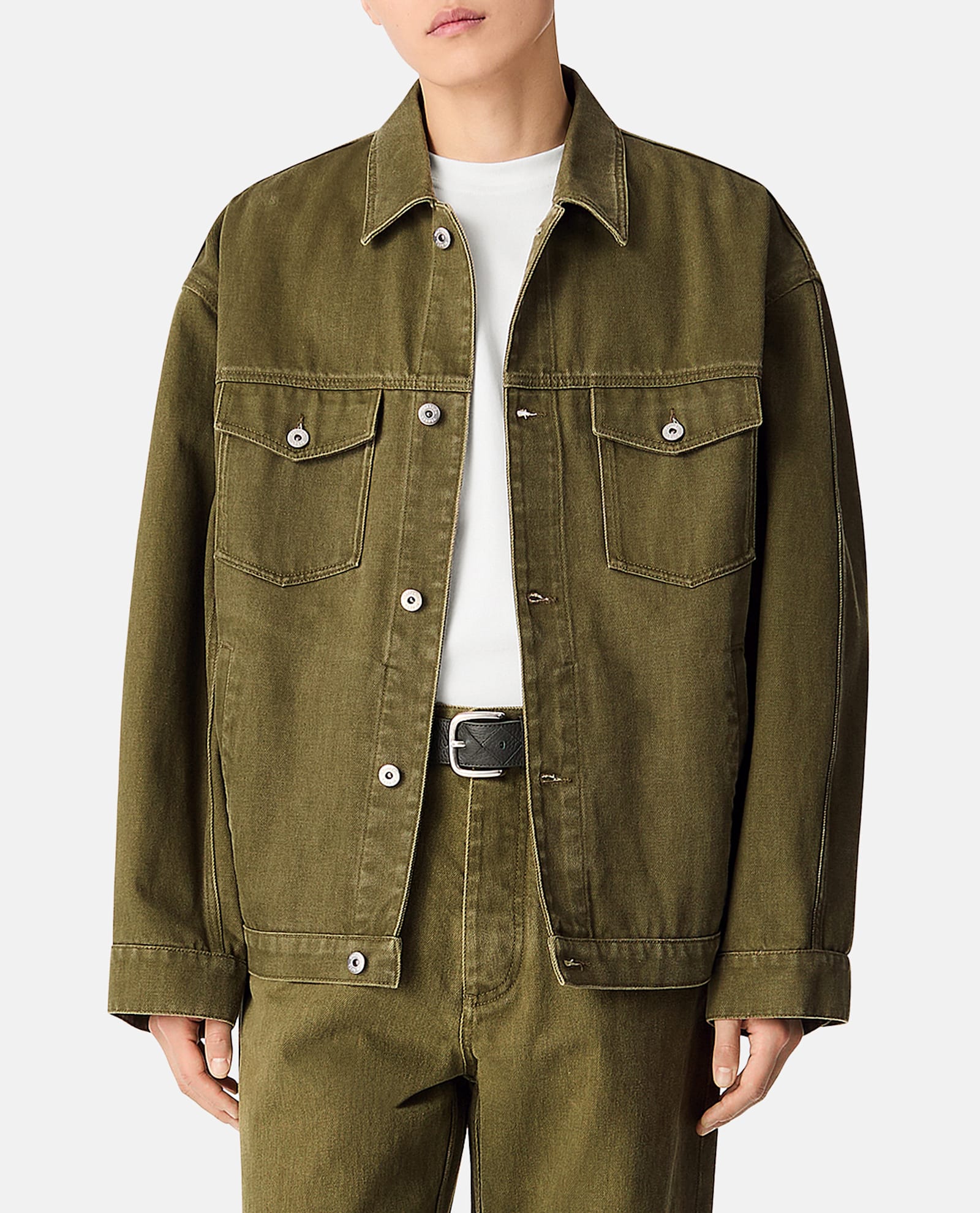 Bottega Veneta Denim Jacket Stone Washed