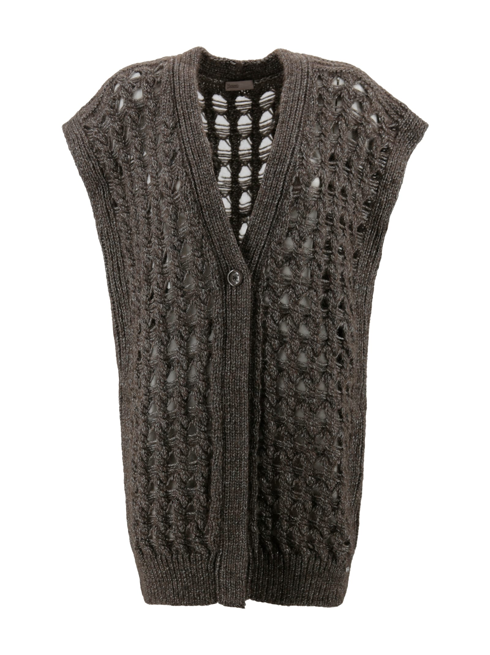 Herno Sleeveless Cardigan