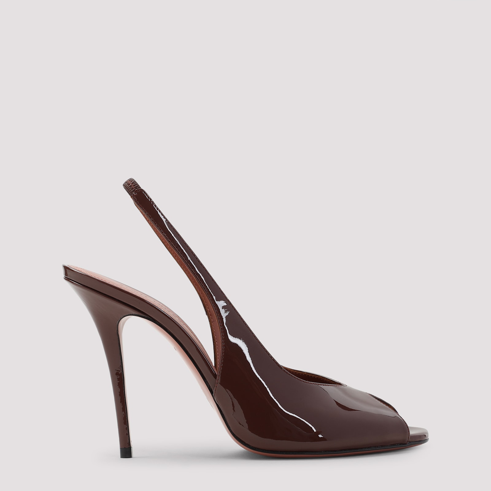 Amina Muaddi Kristina 105 Patent Sling
