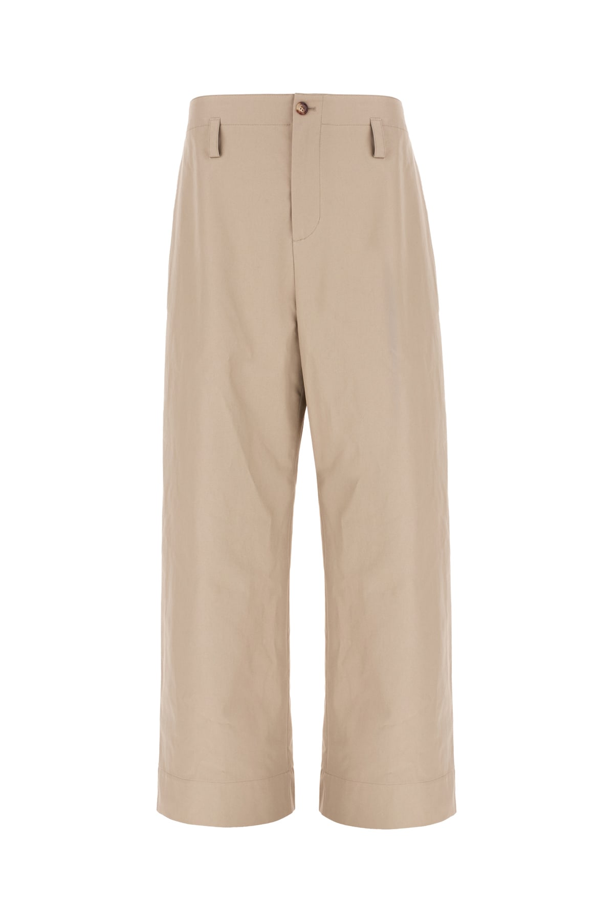 Alexander McQueen Dove Grey Cotton Pants