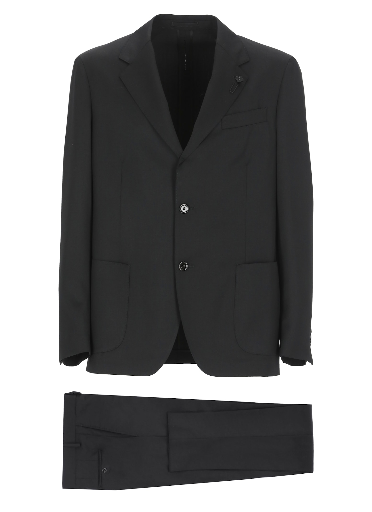 Lardini Virgin Wool Suit