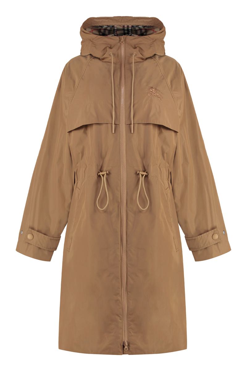 Burberry Technical Fabric Hooded Jacket
