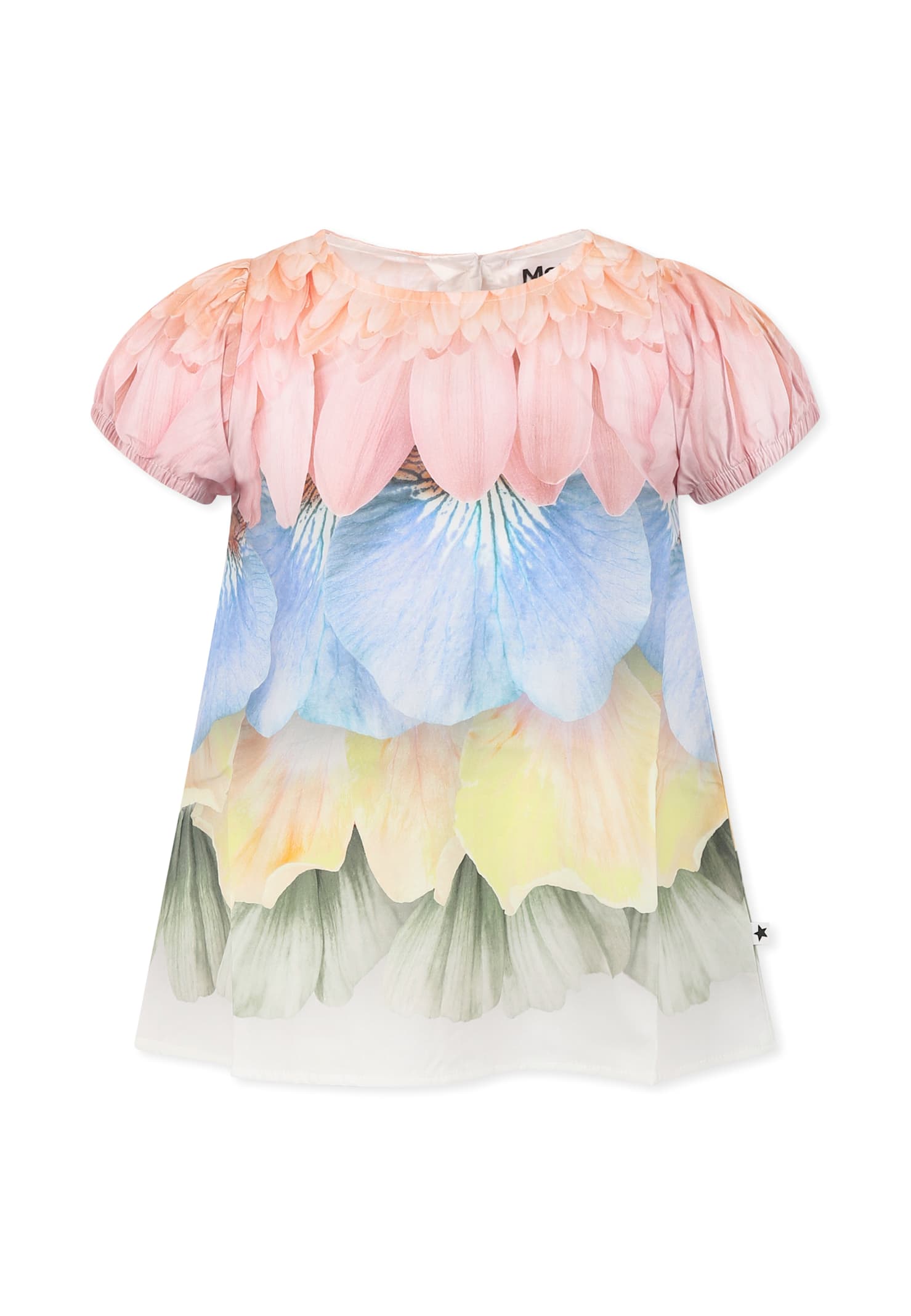 Molo Multicolor Dress For Baby Girl