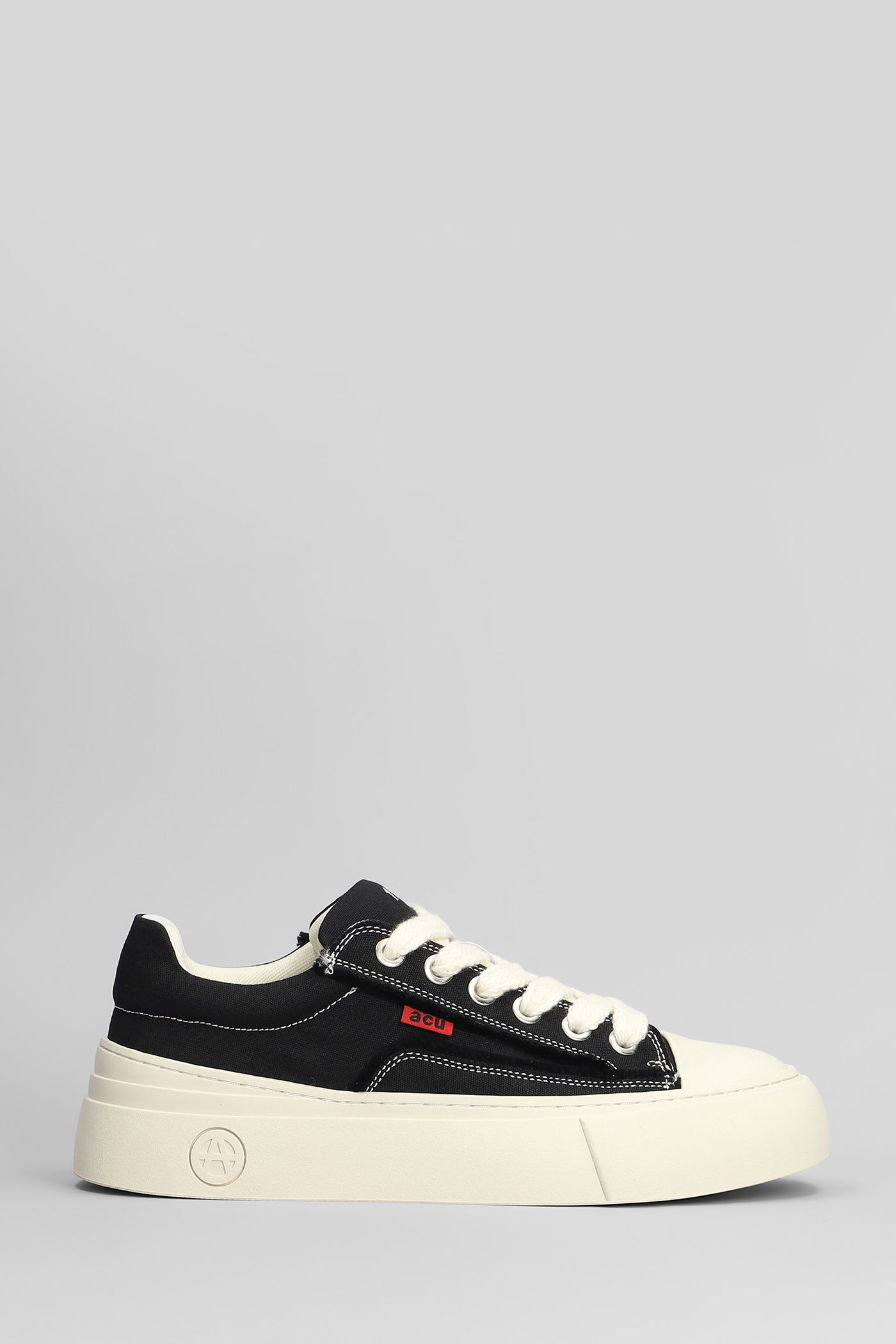 Acupuncture Afc Vulc Sneakers In Black Canvas