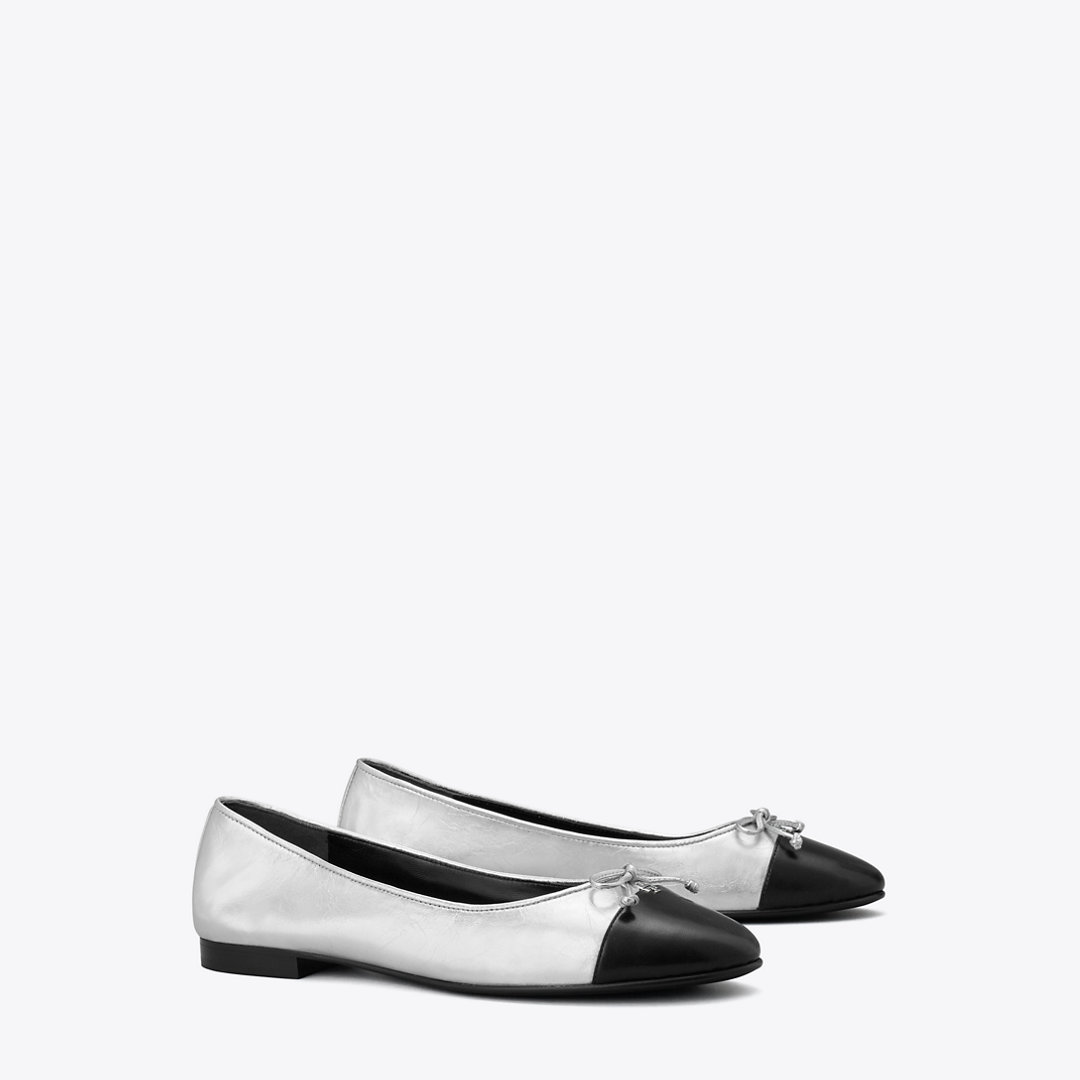 Tory Burch Cap-Toe Ballet