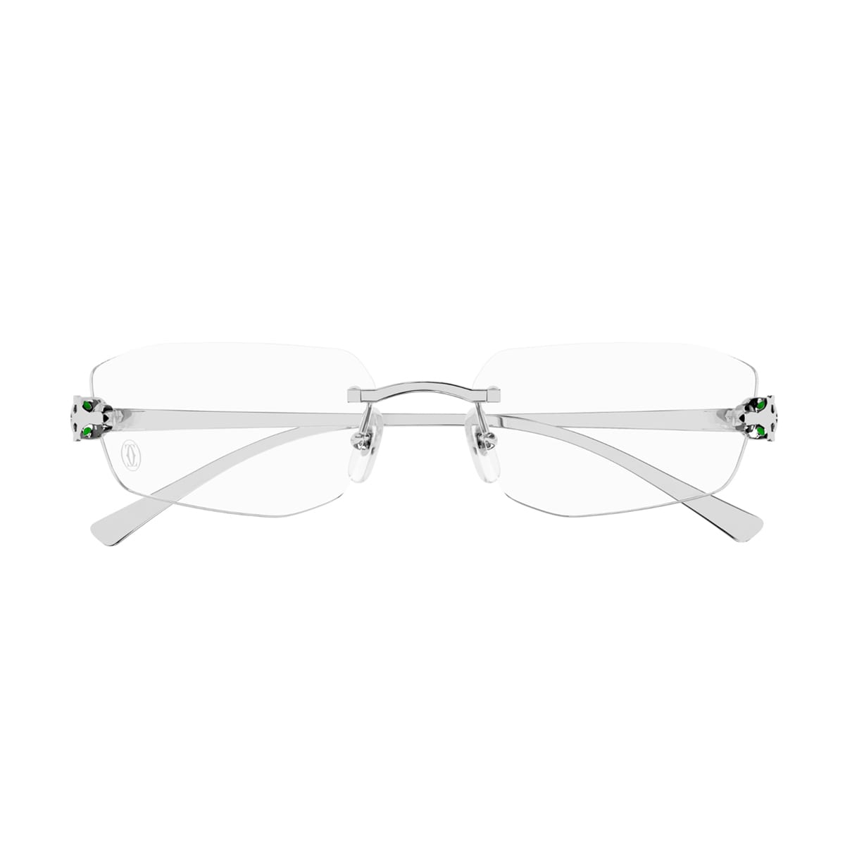 Cartier Eyewear Ct0494o Panthère De Cartier 002 Silver Glasses