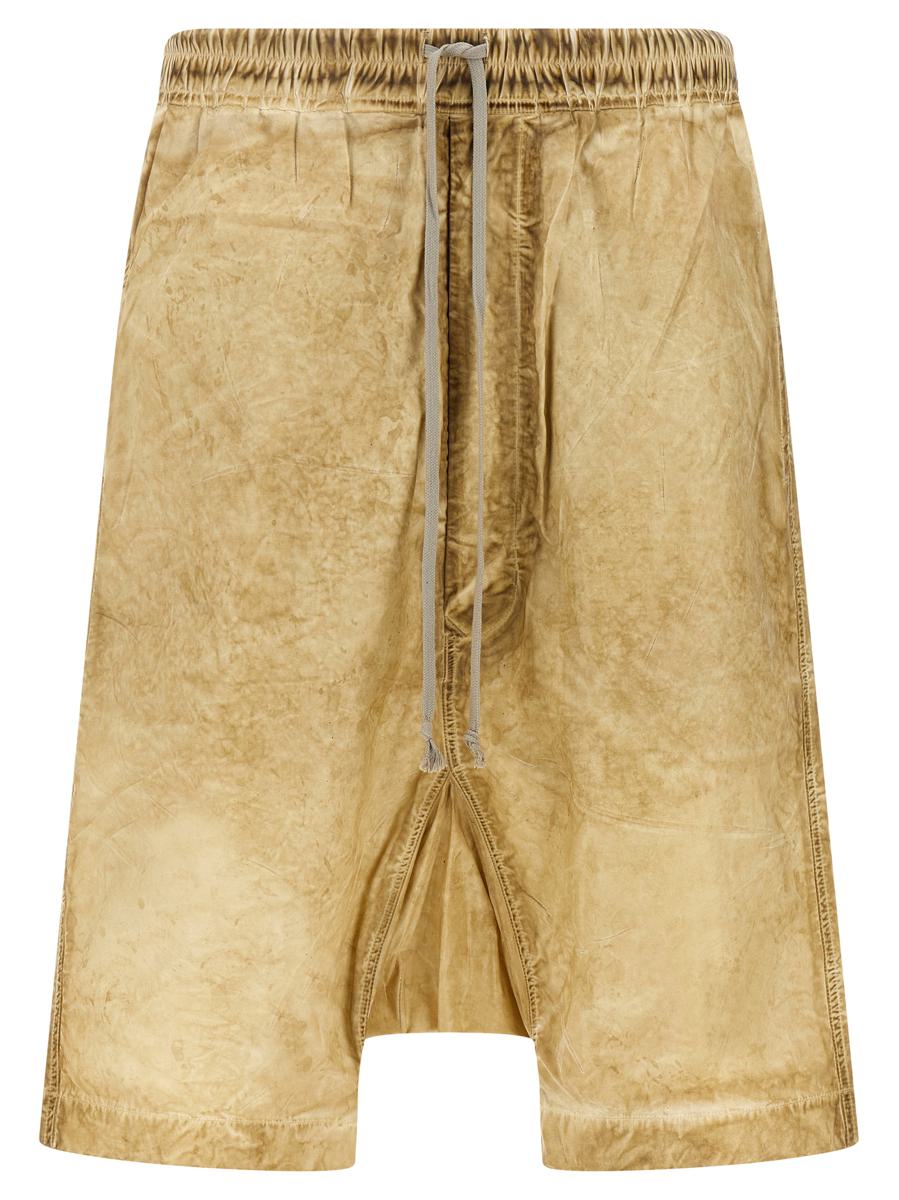 Rick Owens Drkshdw 'Drawstring Pods' Bermuda Shorts