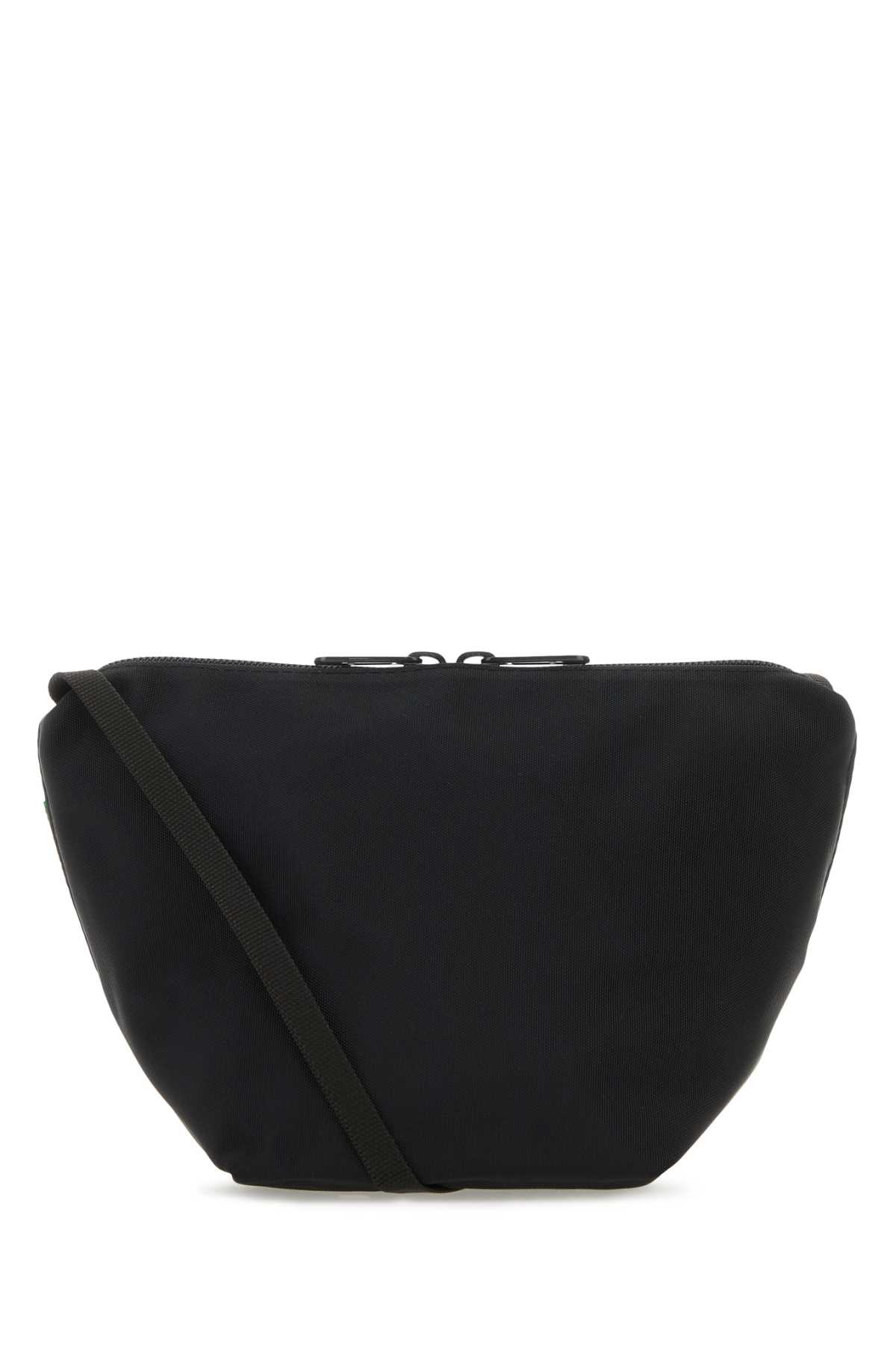 Hervè Chapelier Black Canvas Crossbody Bag