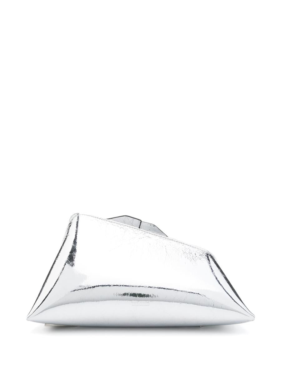 The Attico Crackled Laminated Leather `8:30 Pm` Clutch Bags