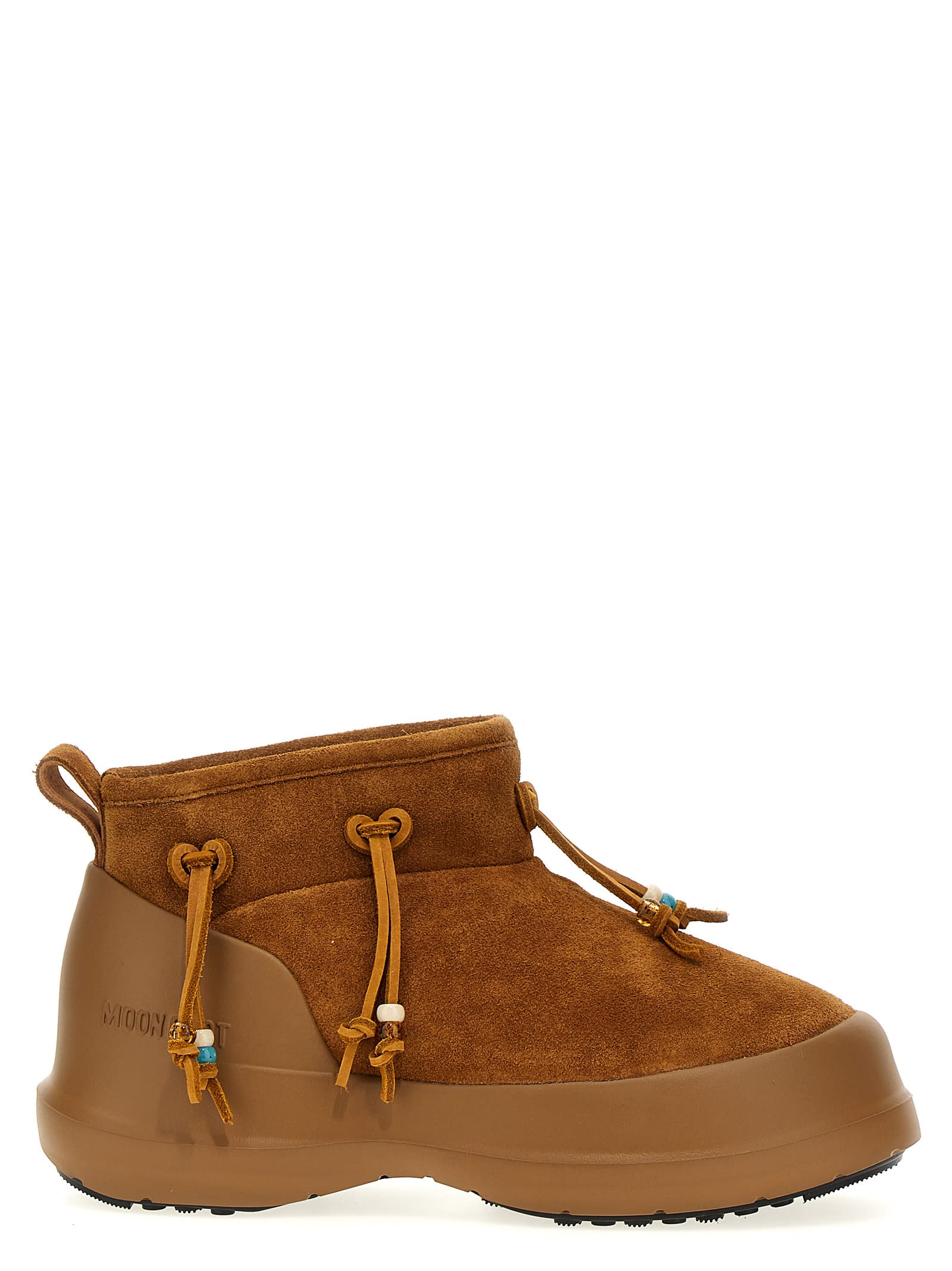 Moon Boot luna Low Suede Beads Ankle Boots