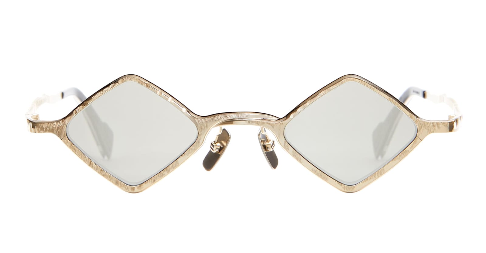 Kuboraum Mask Z14 - Gold / Grey Lens Sunglasses