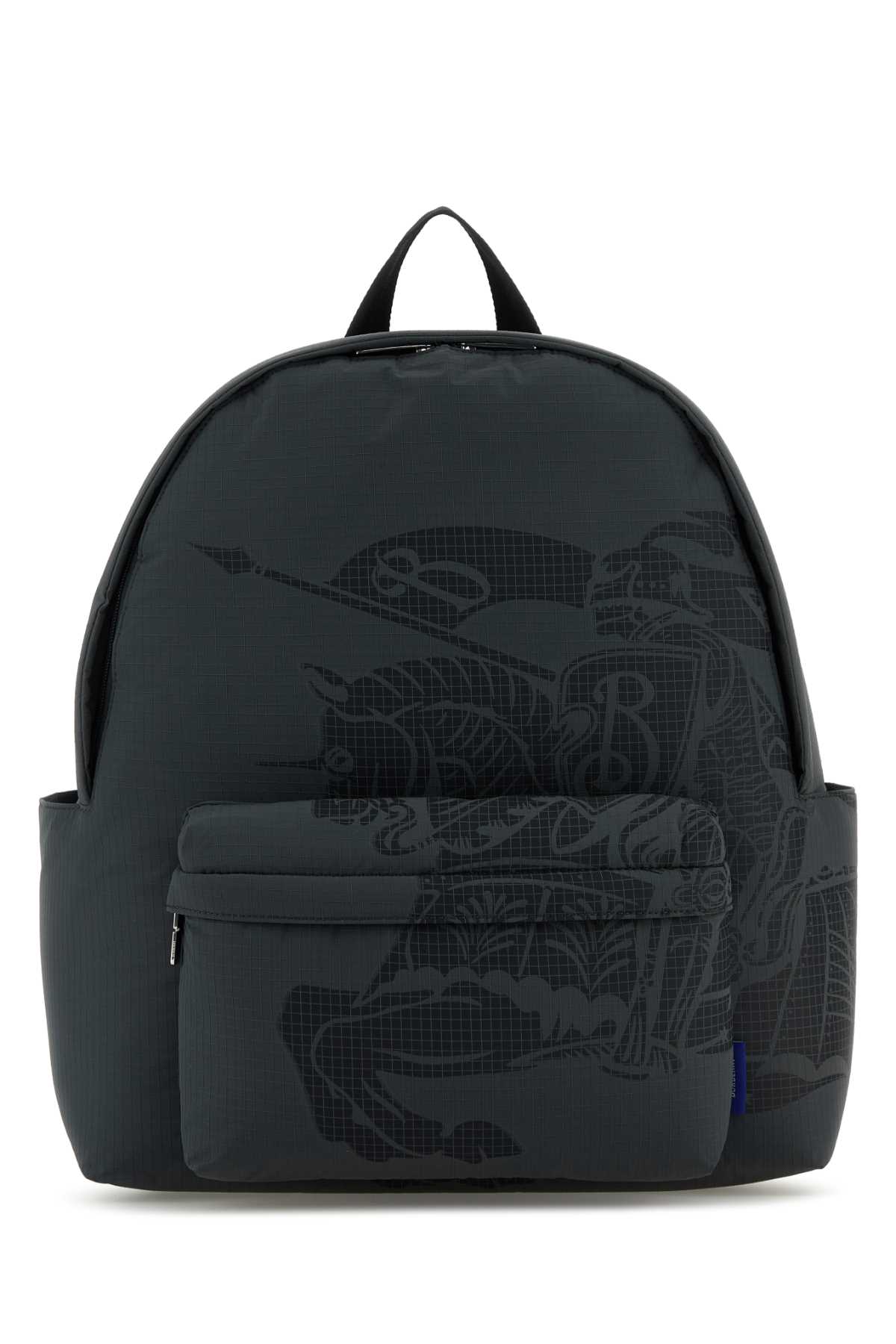 Burberry Charcoal Fabric Backpack