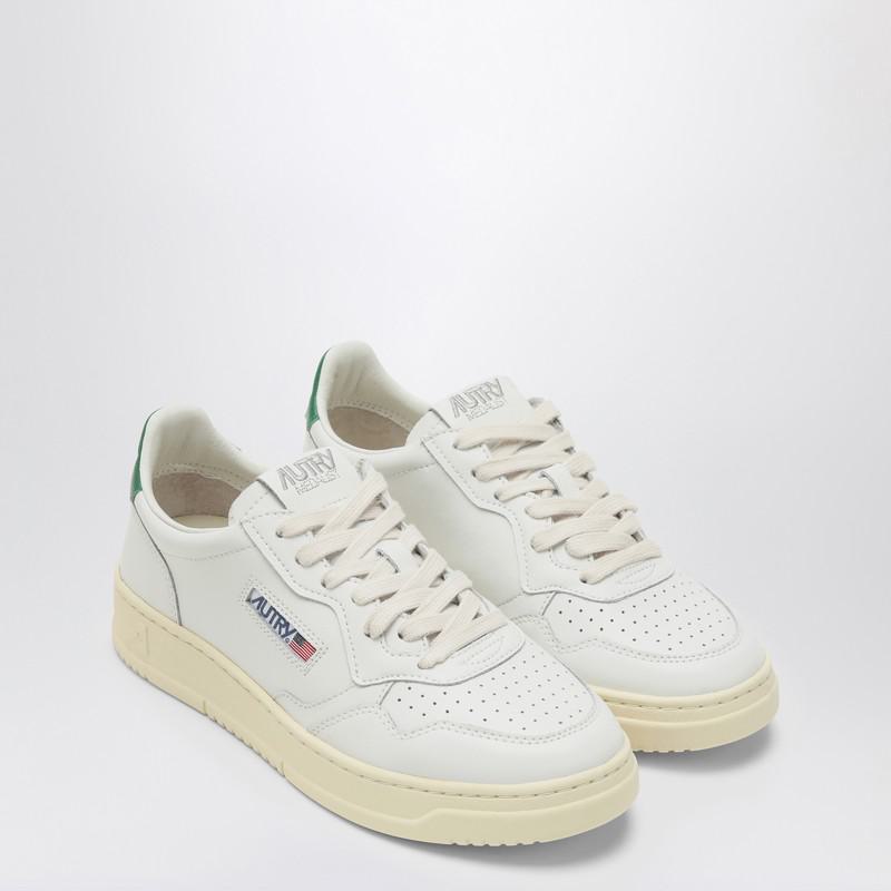 Autry Medalist White/Green Trainer