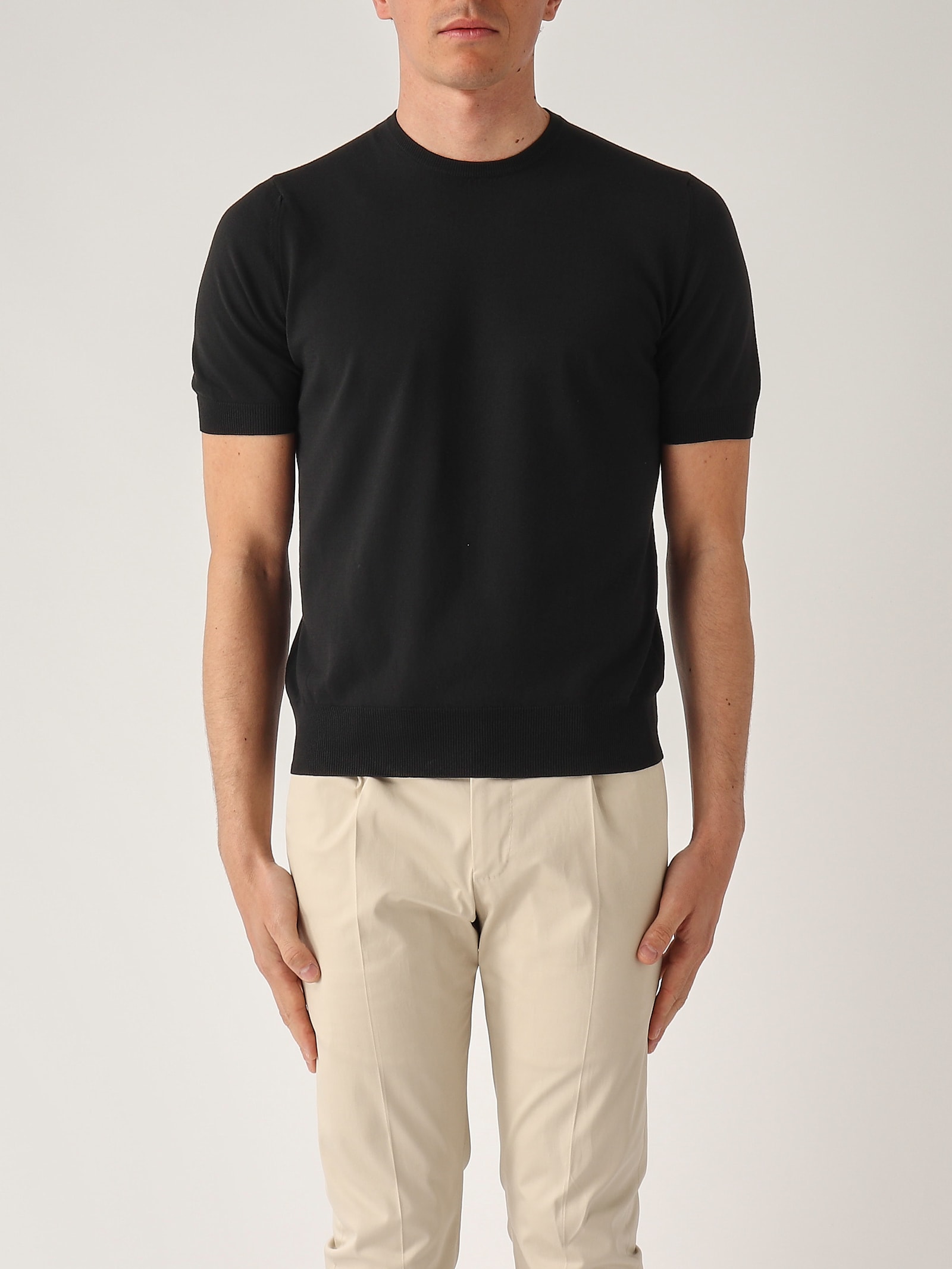 Gran Sasso T-shirt M/c Con Balza T-shirt