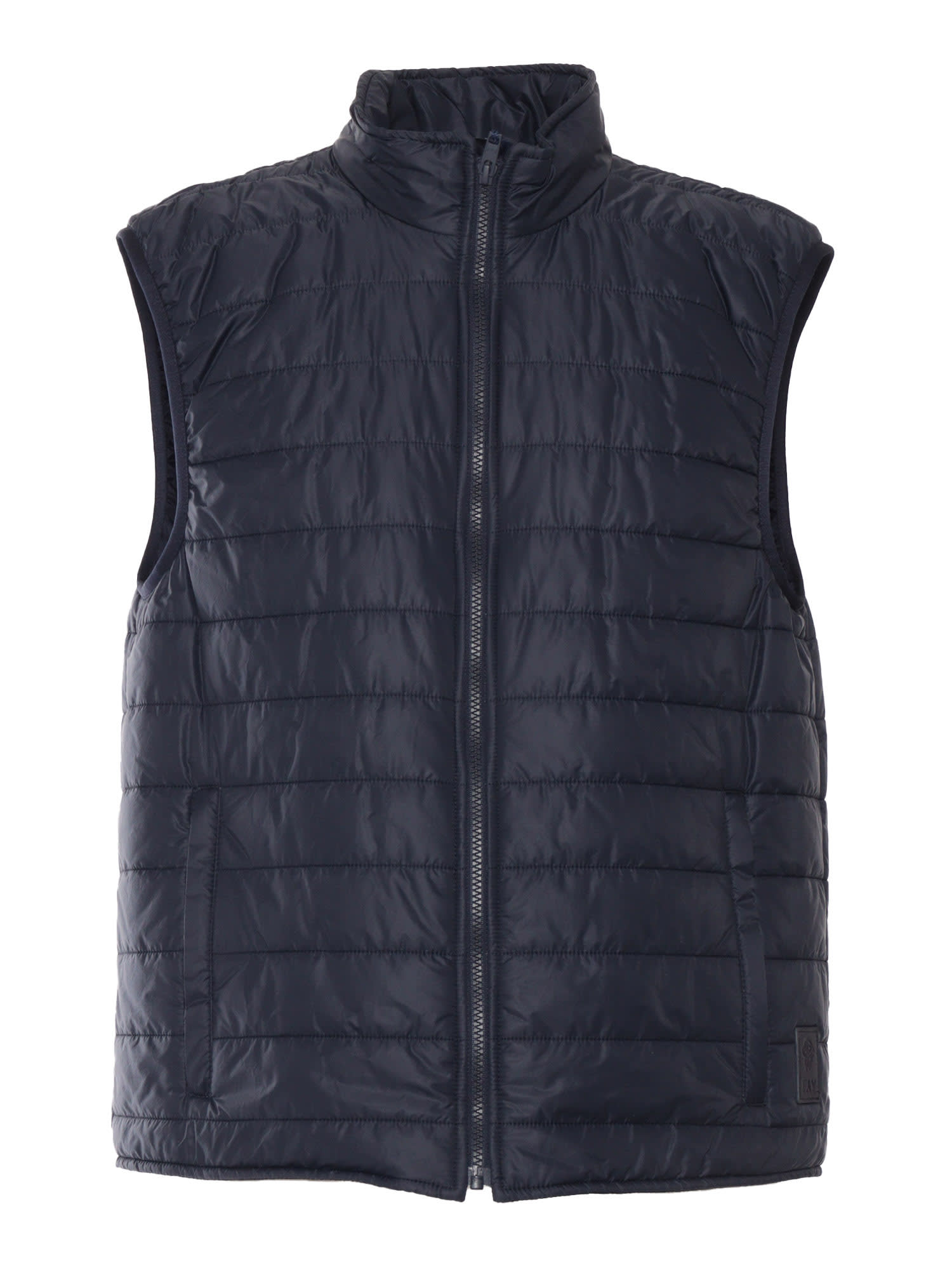 Fay Padded Zip Vest Jacket