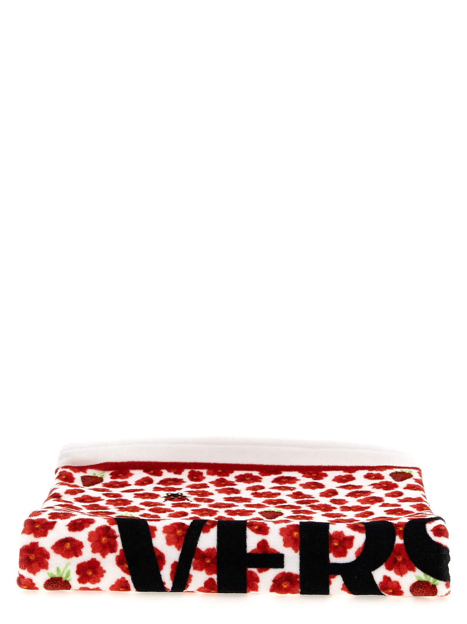 Versace Beach Towel strawberry Garden