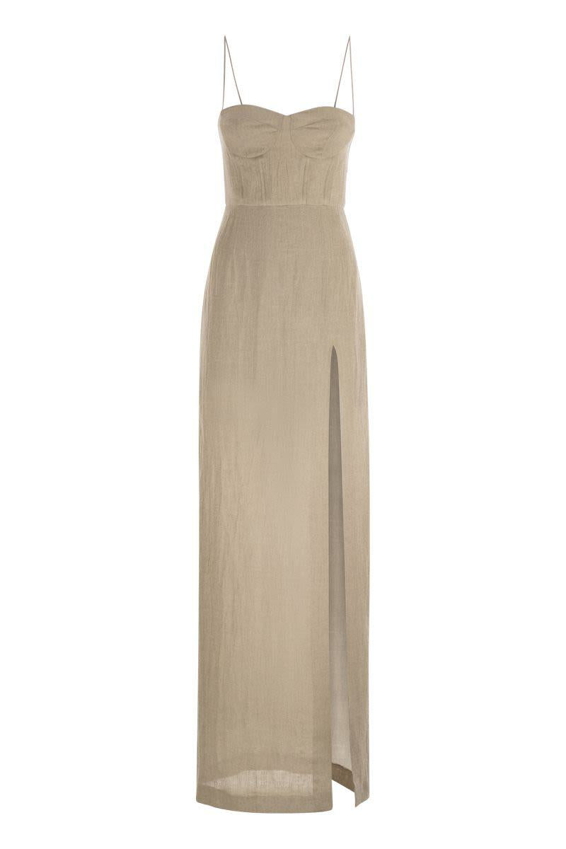 Mvp Wardrobe Linen Long Dress