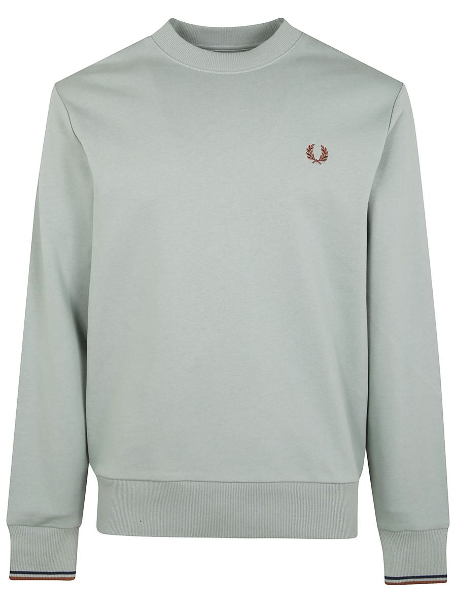 Fred Perry Crew Neck Sweatshirt Clothing