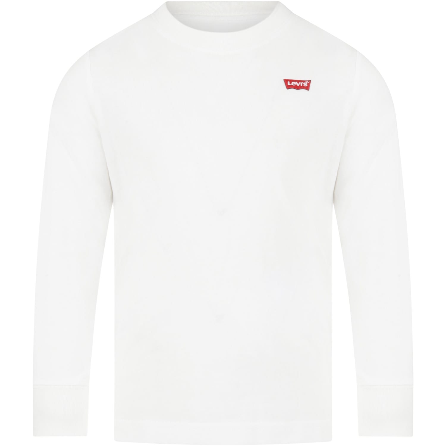 Levi's White T-shirt For Kids With Logo