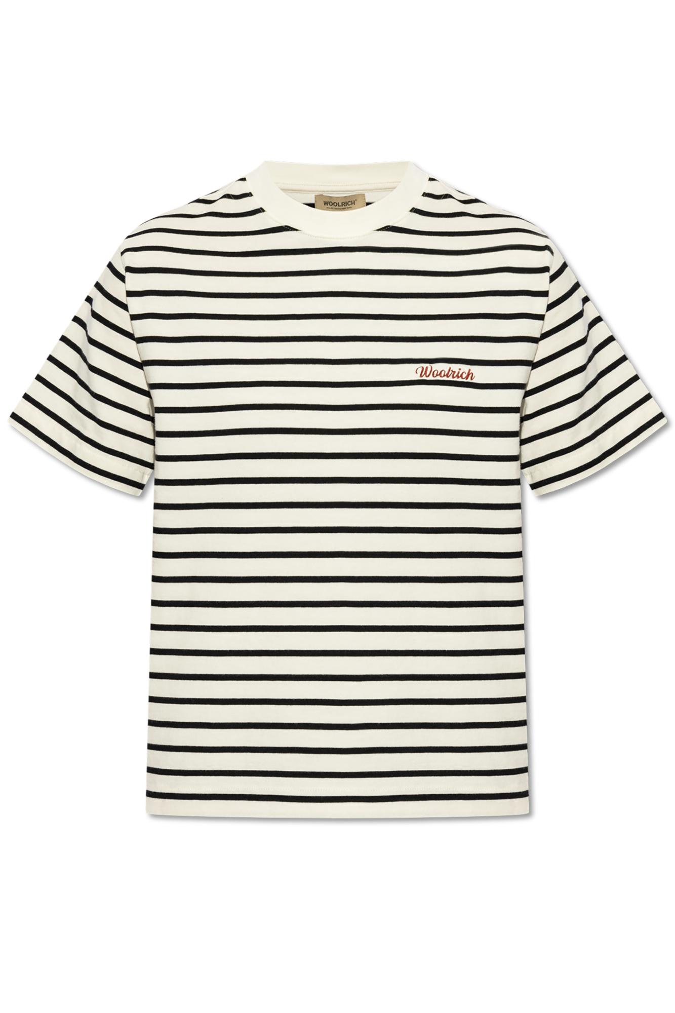Woolrich T-shirt With Stripe Pattern