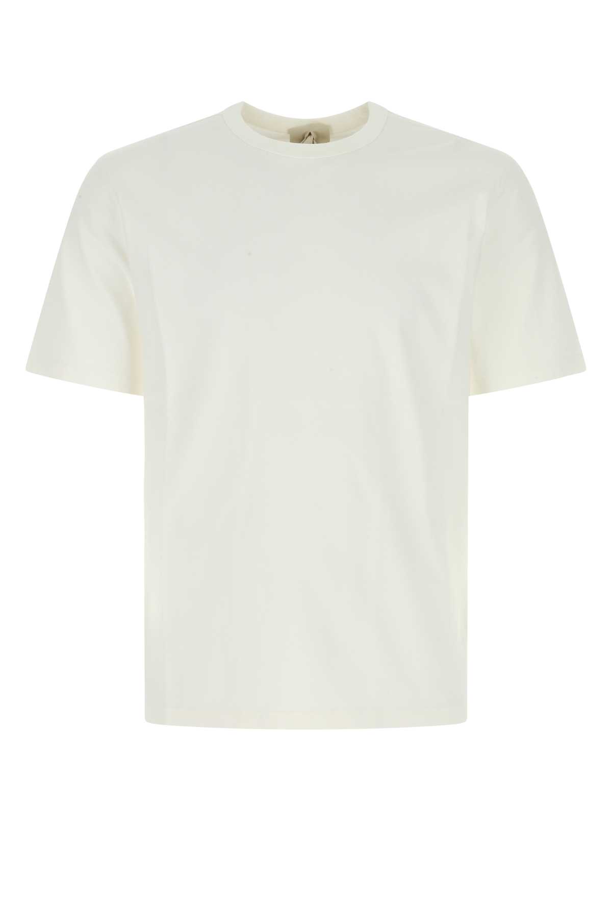 Ten C White Cotton T-shirt