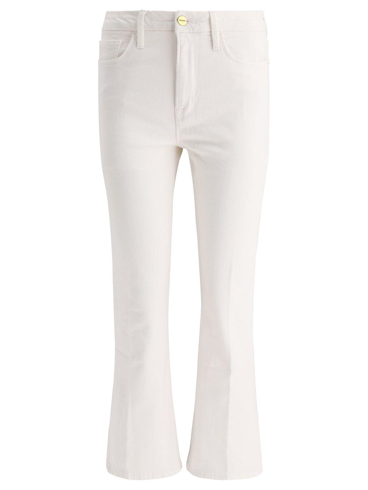 Frame Low-rise Flared Jeans