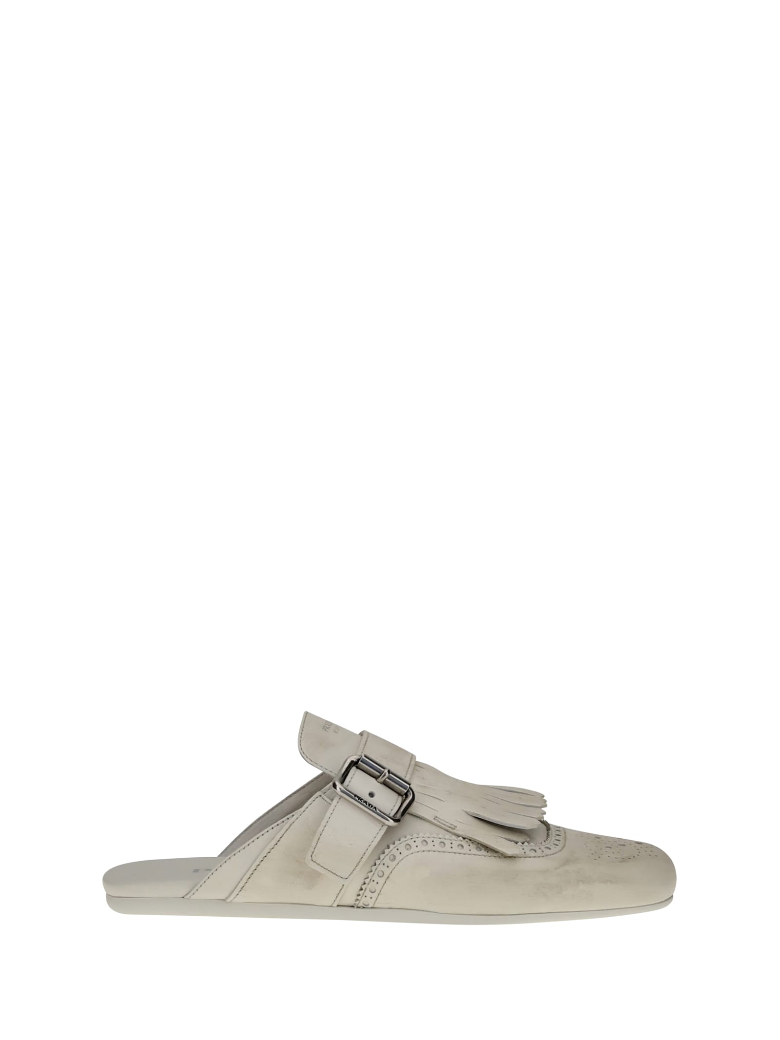 Prada 皮革穆勒鞋