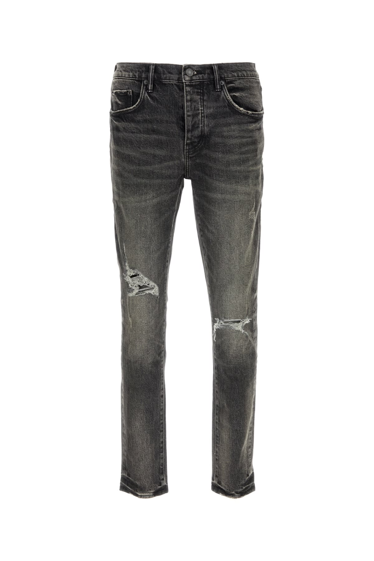 Purple Brand Black Stretch Denim Jeans