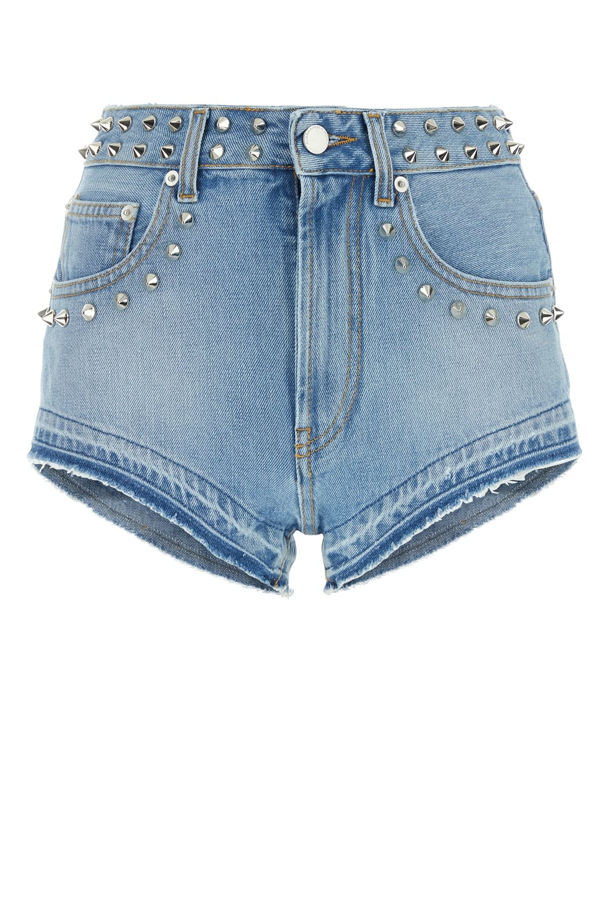 Alessandra Rich Denim Shorts