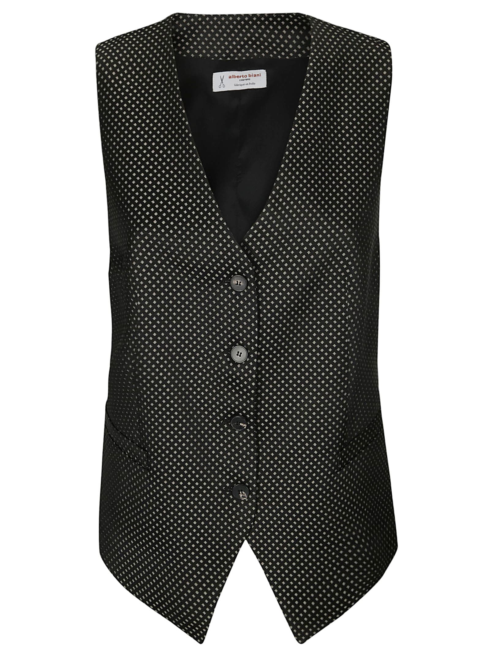 Alberto Biani Viscose Waistcoat Tie