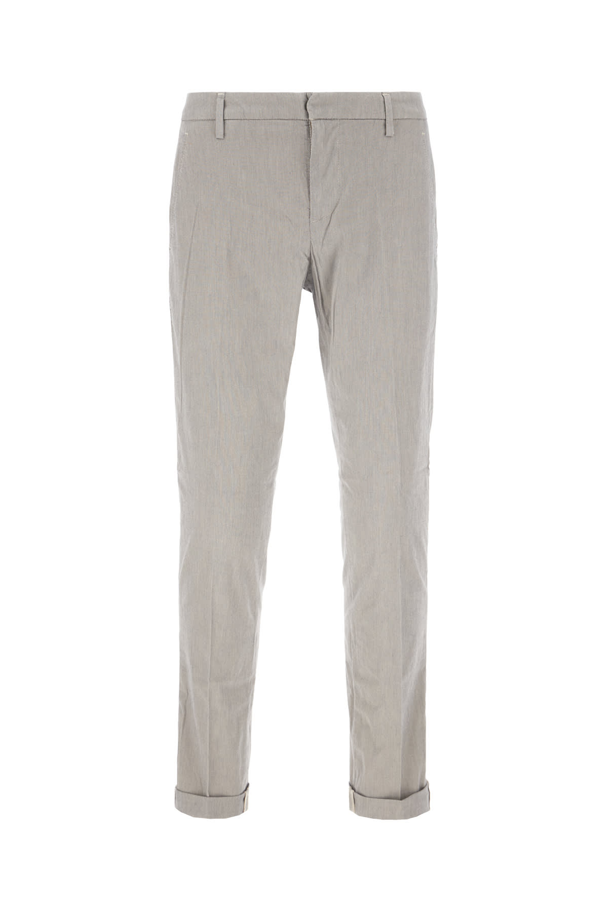 Dondup Embroidered Stretch Lyocell Blend Pants